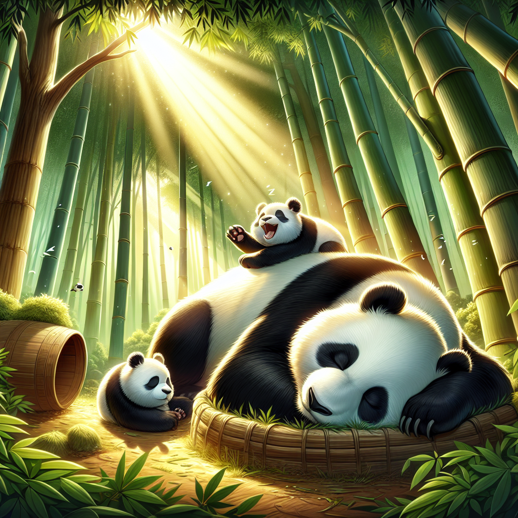 Giant Panda Sleeping Habits