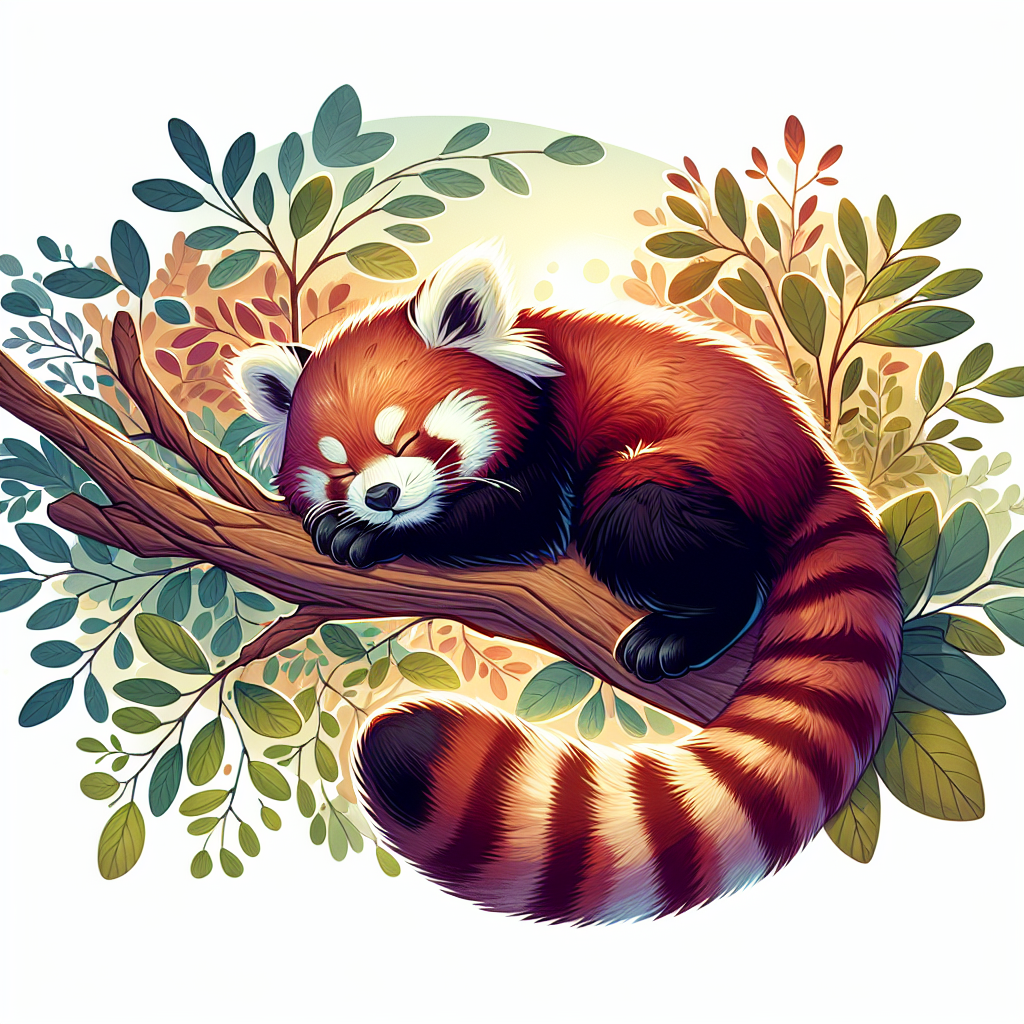 Red Panda Sleeping Habits